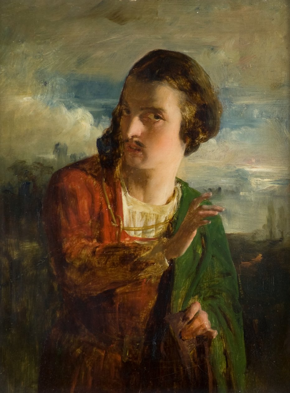 Otoportre, c.1853 (panelde yağlı boya) by William Quiller Orchardson