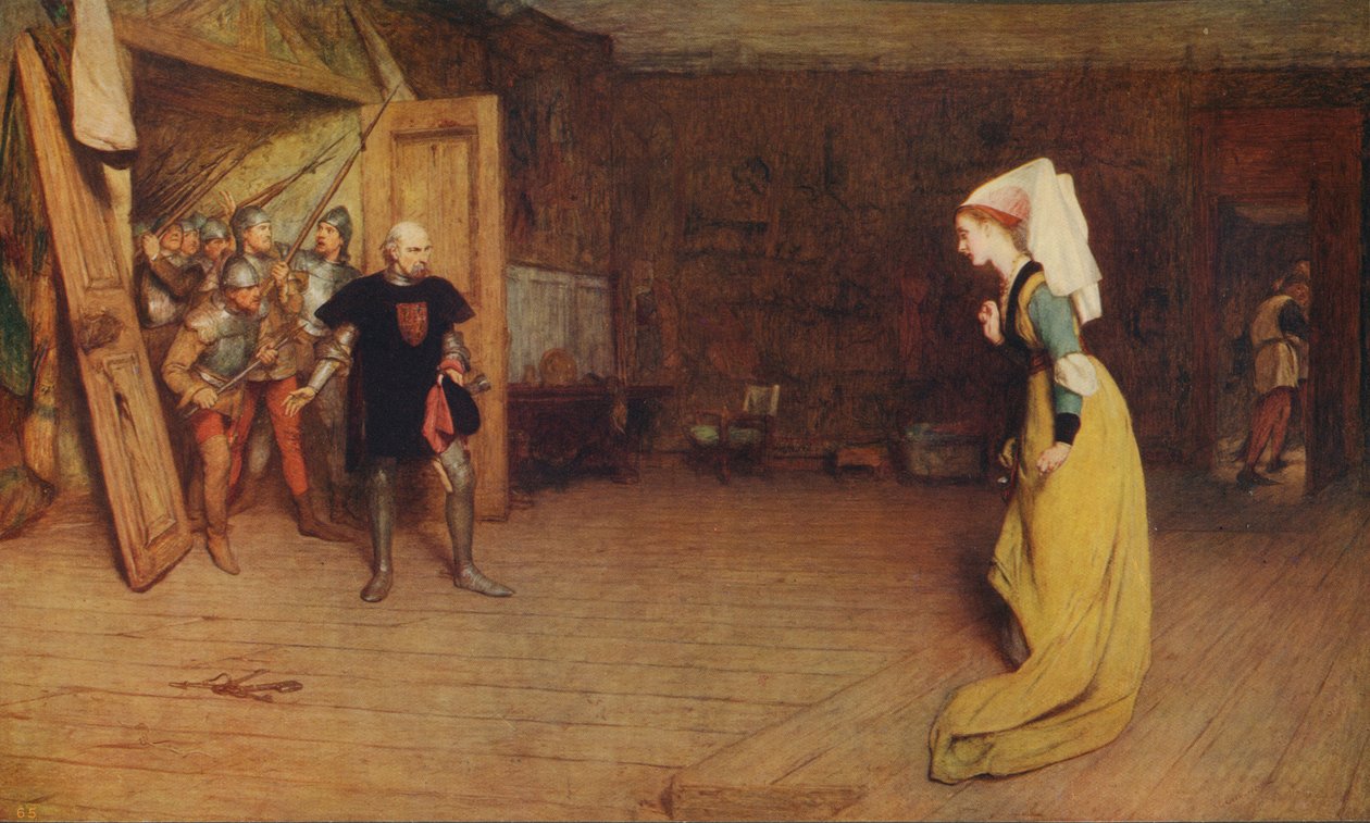 Talbot ve Auvergne Kontesi, 1875, c1915. by William Quiller Orchardson