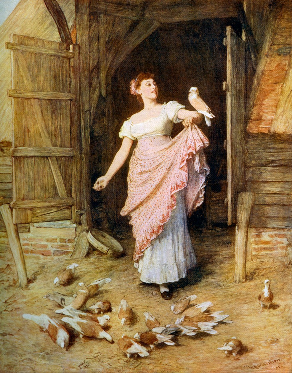 Çiftçinin Kızı, 1881, 1912. by William Quiller Orchardson