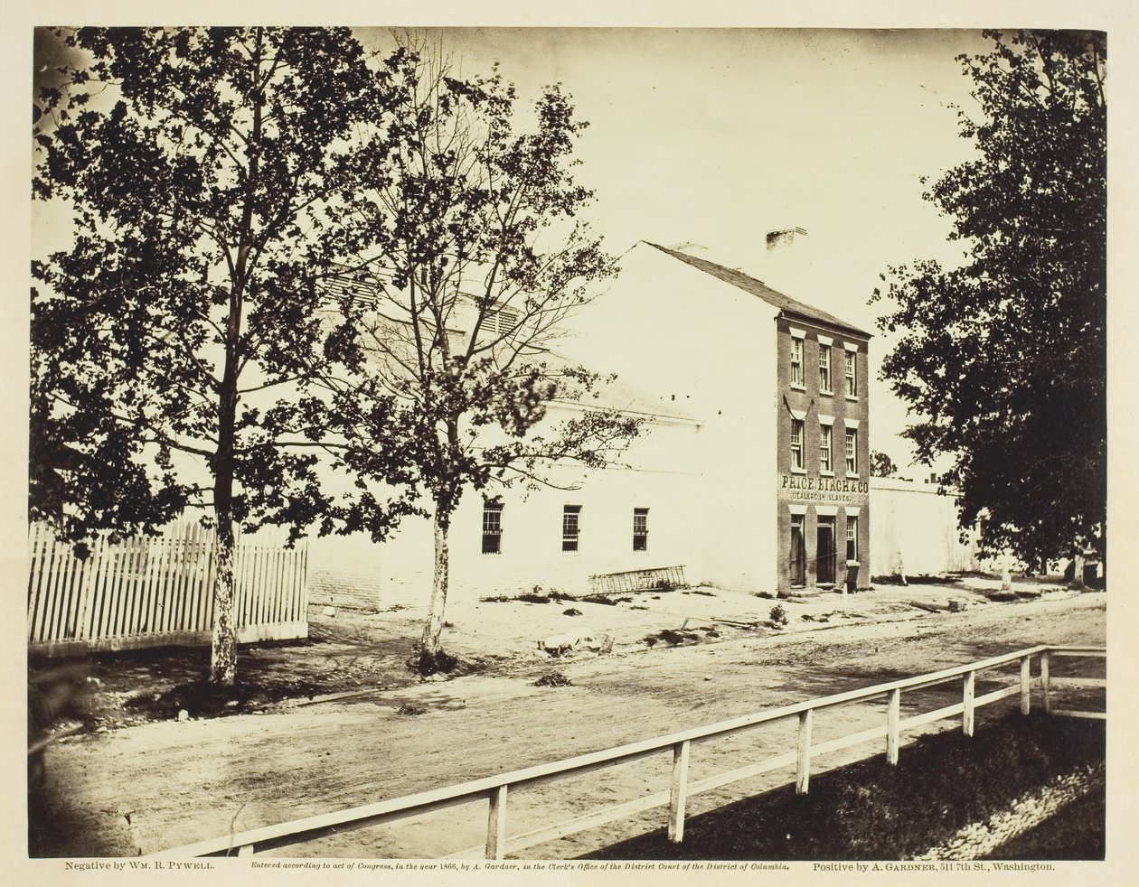 Slave Pen, İskenderiye, Virginia, Ağustos 1862. by William R. Pywell