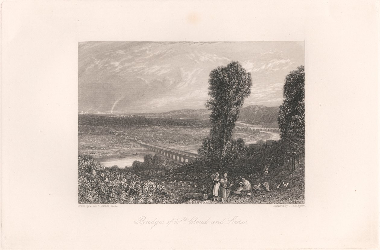 St. Cloud ve Sevr Köprüleri by William Radclyffe
