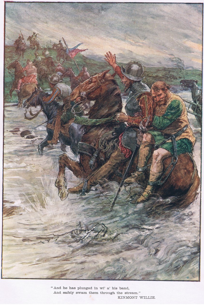 Ve güvenle onları dere boyunca yüzdüm by William Rainey