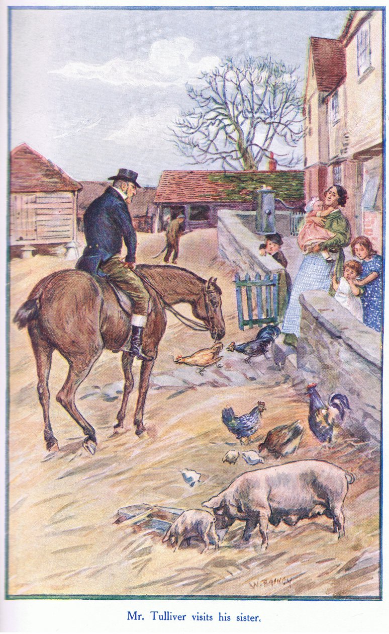 Bay Tulliver kız kardeşini ziyaret ediyor, 1930