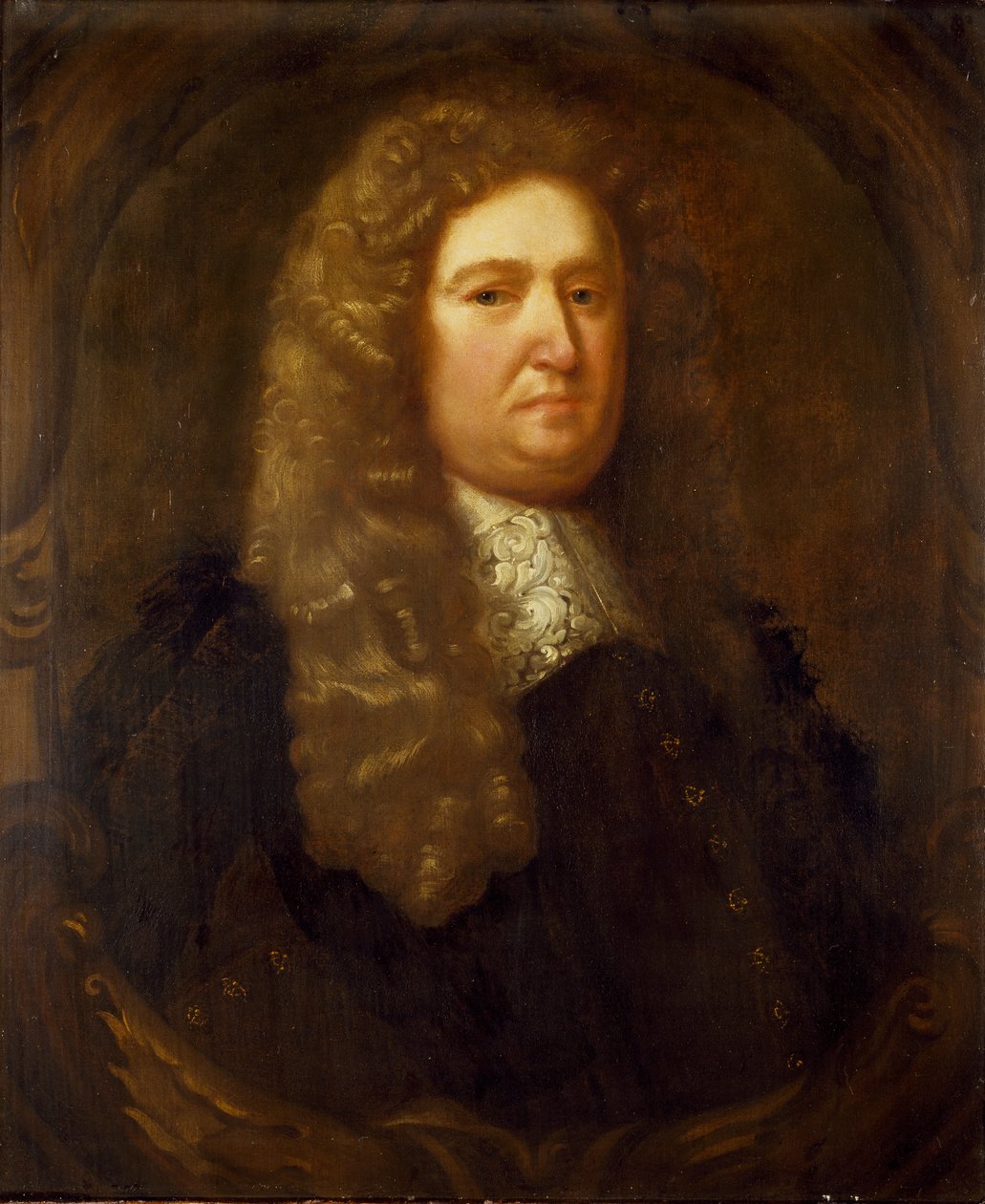 Robert Plot, 17. yüzyılın sonlarında by William Reader