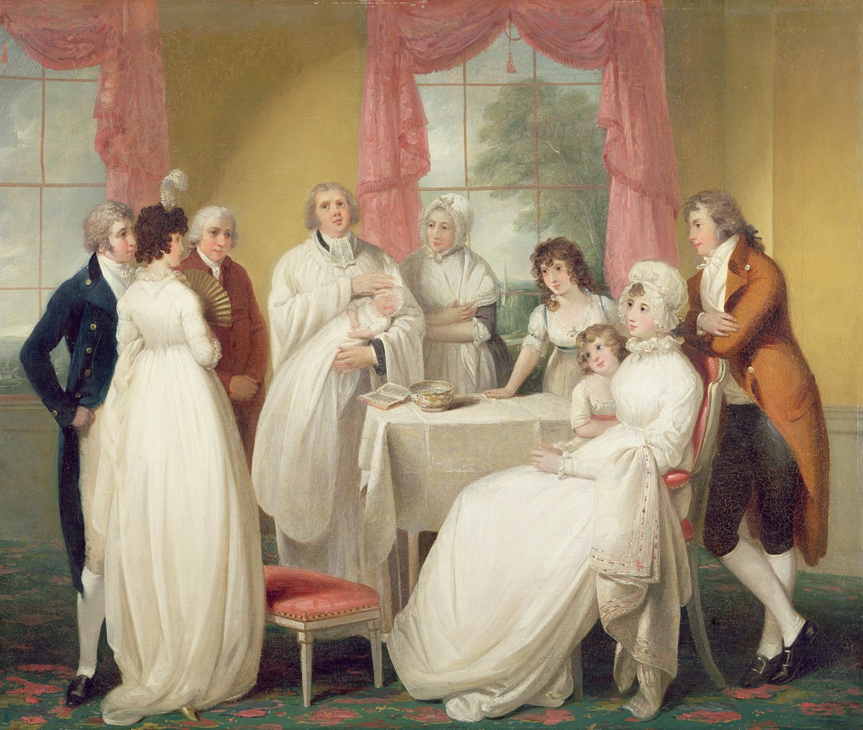 Varisin Vaftizi, c.1799 (tuval üzerine yağlı boya) ayrıca bkz. 152732 by William Redmore Bigg