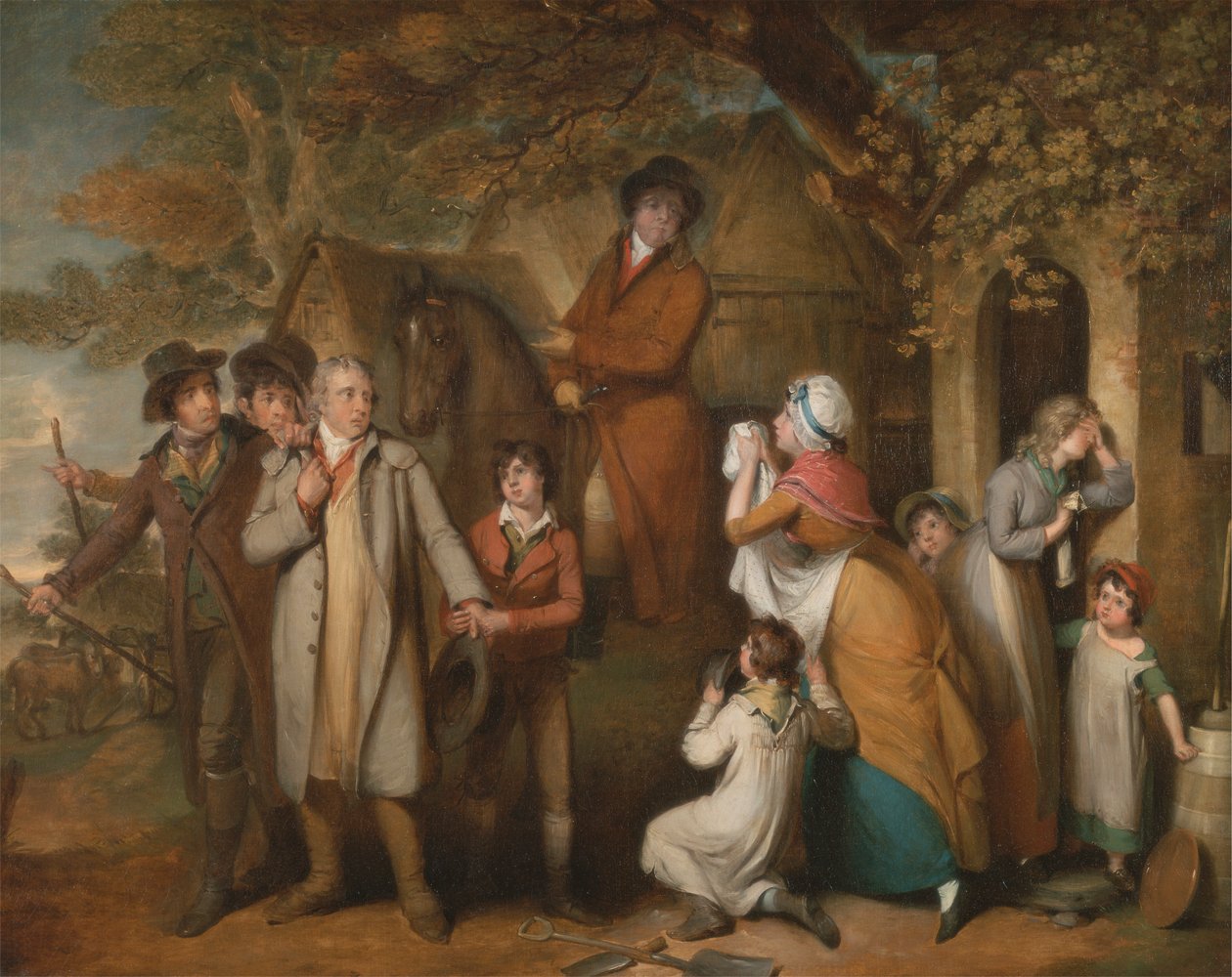 Ciddi Görevli veya Talihsiz Kiracı by William Redmore Bigg