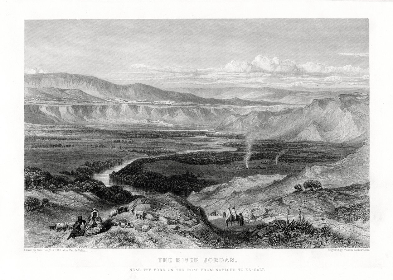 Ürdün Nehri, 1887 by William Richardson