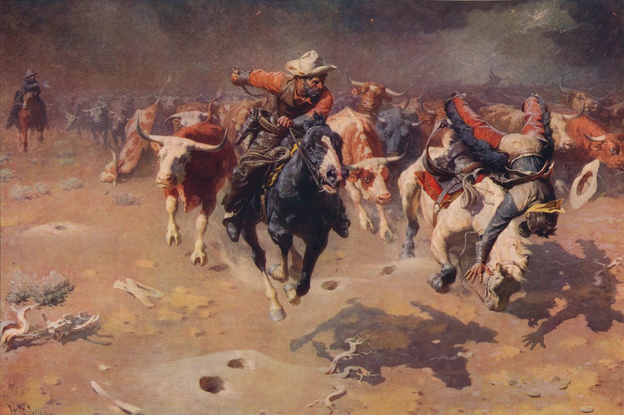 İzdiham, c1912, c1915 by William Robinson Leigh