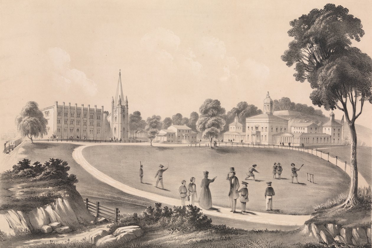 John's College Fordham, New York, 1846-51. by William Rodrigue