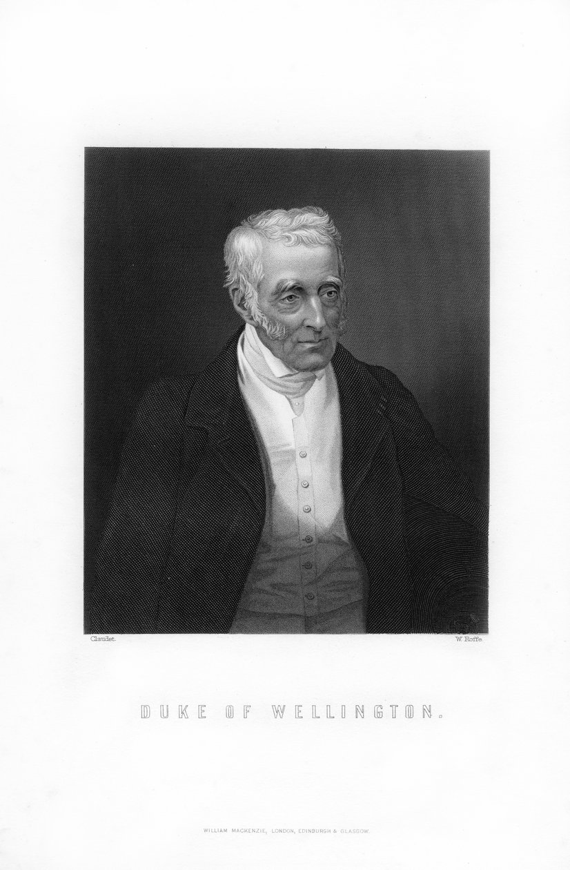 Arthur Wellesley, 1. Wellington Dükü, İngiliz askeri ve devlet adamı, 1893. by William Roffe