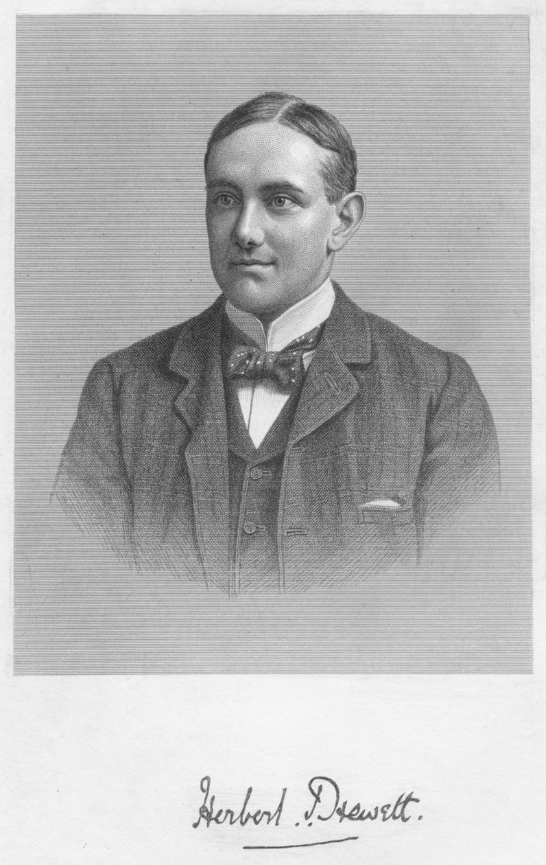 Herbert Drewett, 1893. by William Roffe