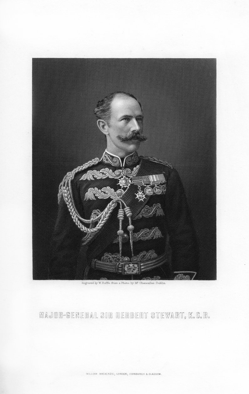 Sir Herbert Stewart, İngiliz askeri, 1893. by William Roffe