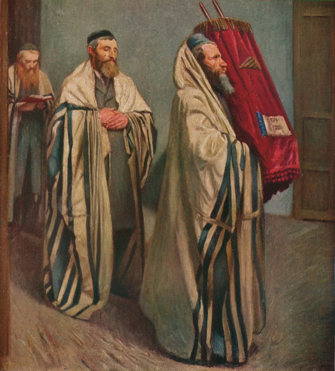 Yasayı Taşımak, 1907 by William Rothenstein