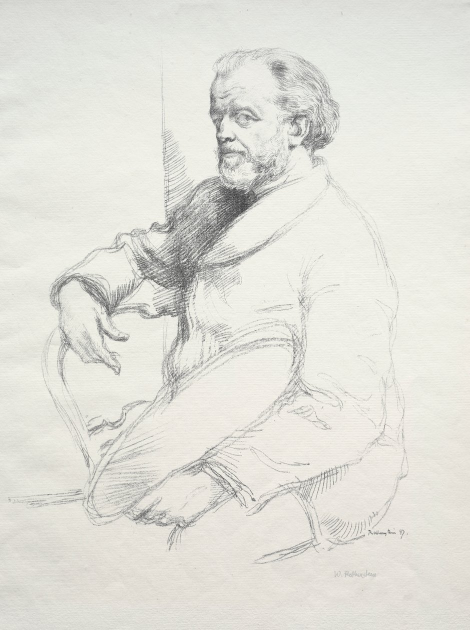 Henri Fantin Latour by William Rothenstein