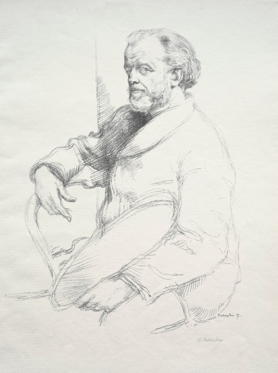 Henri Fantin-Latour, 1897. by William Rothenstein