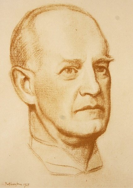John Galsworthy by William Rothenstein