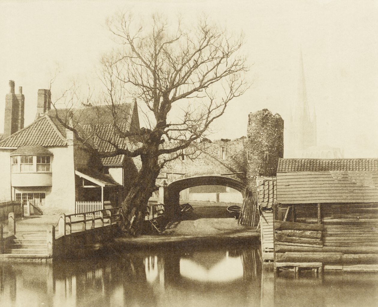 Pull's Ferry, Norwich, Norfolk, Birleşik Krallık by William Russell Sedgfield