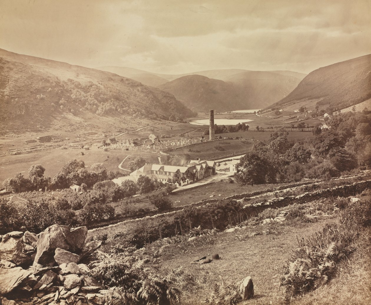 Glendalough Vadisi, County Wicklow, İrlanda by William Russell Sedgfield