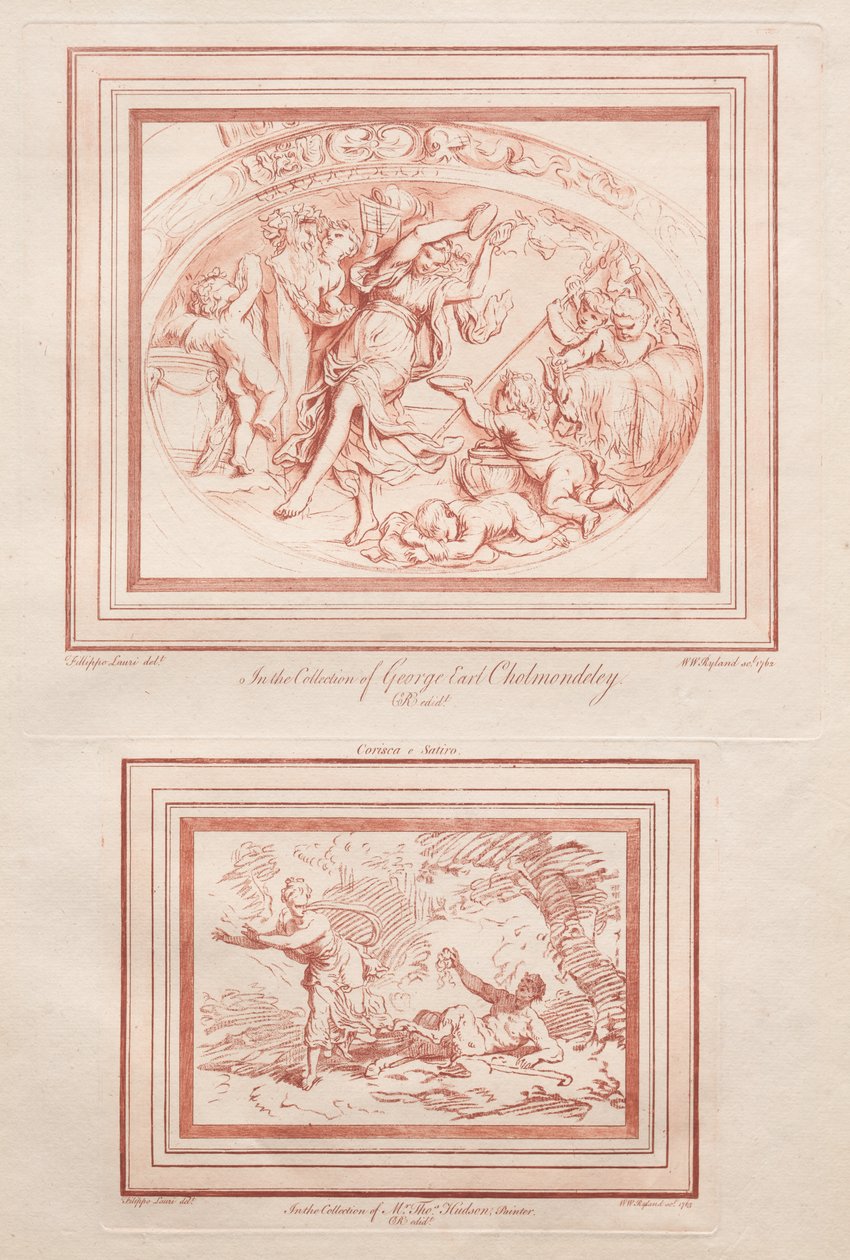Korsika ve Satyr by William Ryland