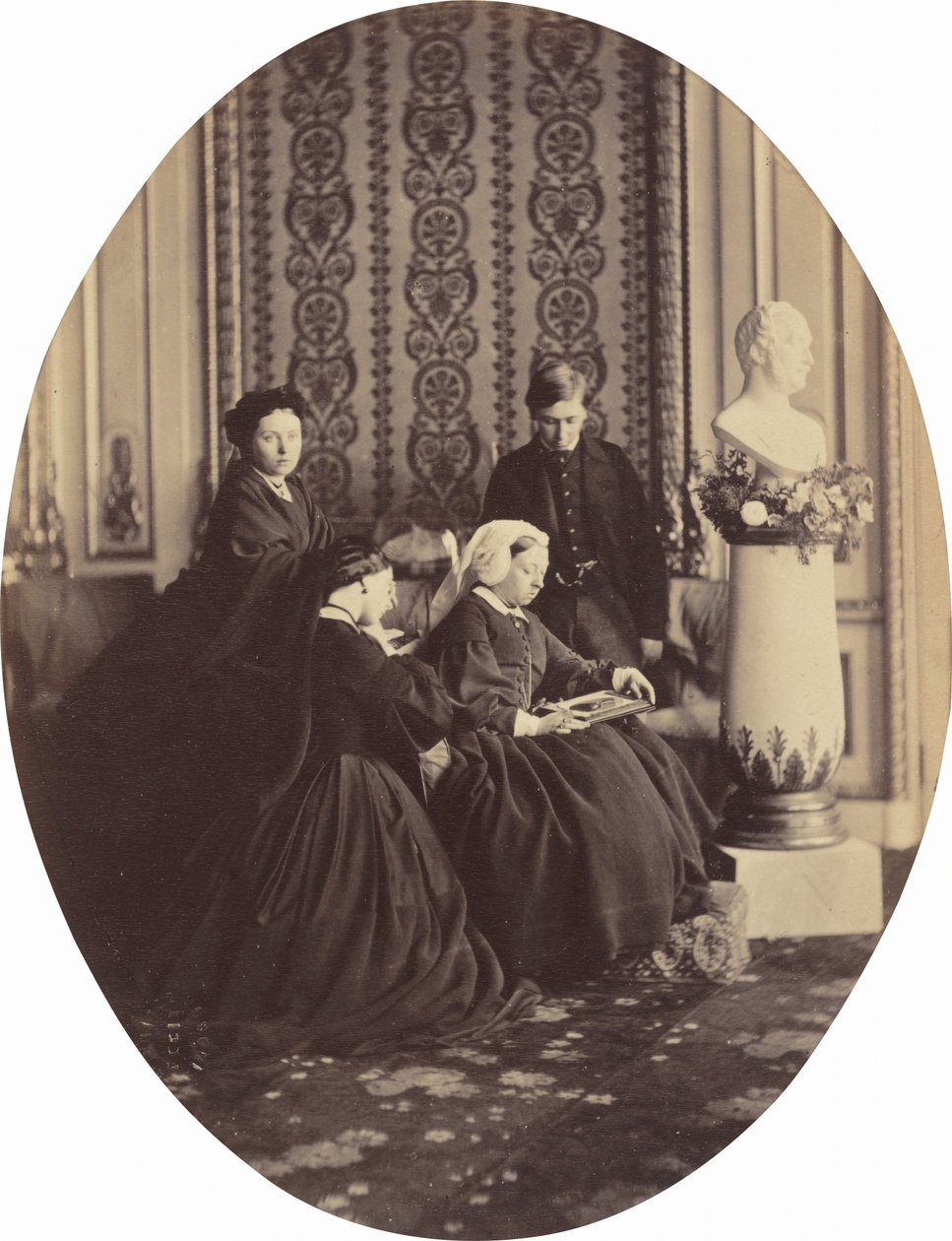 Yasta Kraliçe Victoria, 1862. by William Samuel Bambridge