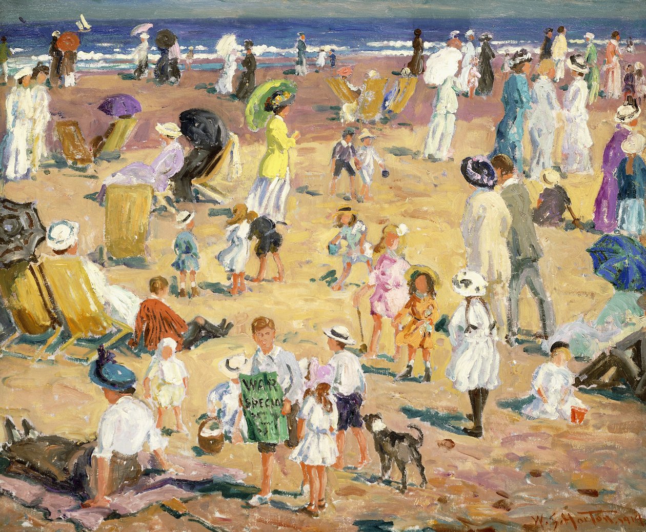 Güneşli Plaj by William Samuel Horton