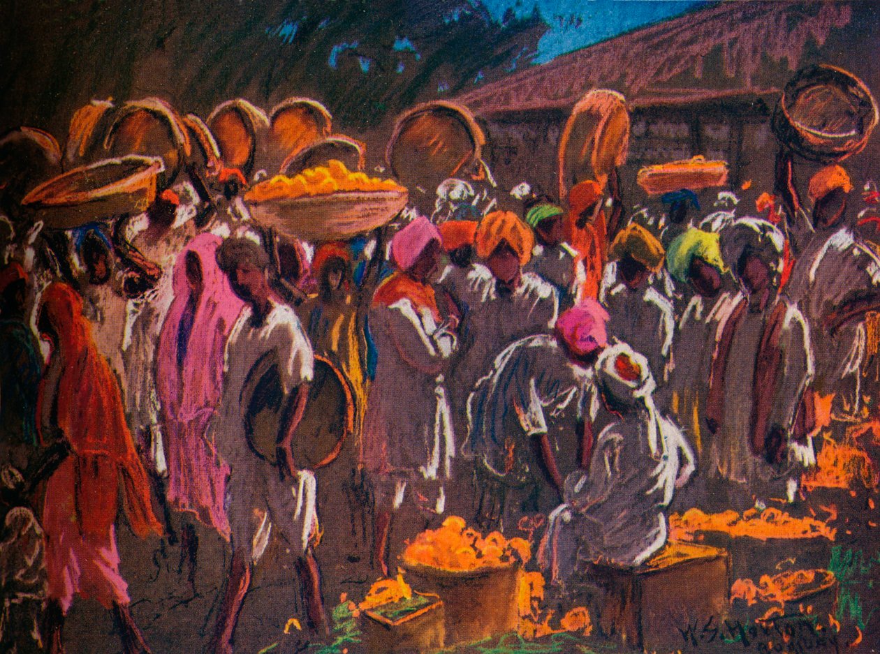 Portakal Pazarı, Bombay, c1910 1935. by William Samuel Horton