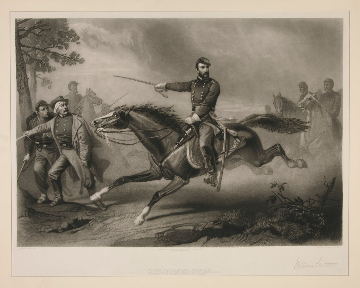Çizgiyi aşağı attı by William Sartain