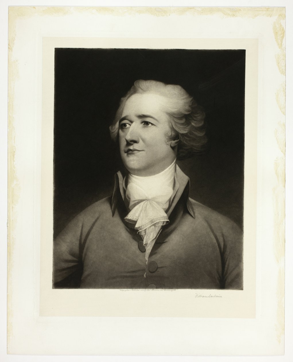 Alexander Hamilton'ın Portresi by William Sartain