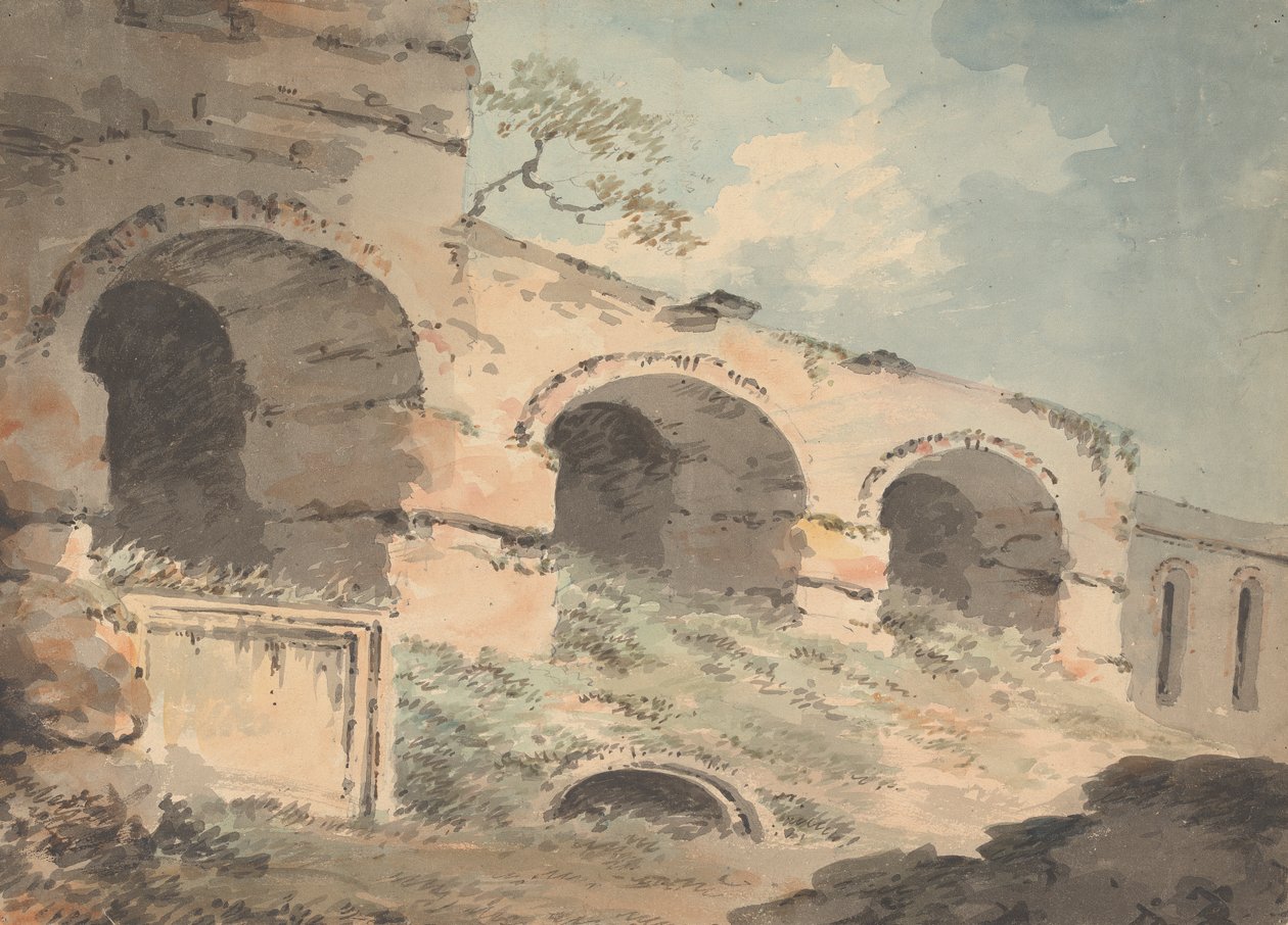 Üç Kemerli Harabe by William Sawrey Gilpin