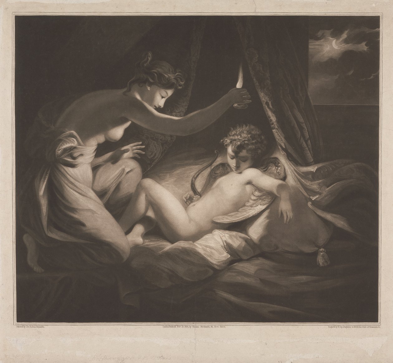 Cupid ve Psyche by William Say