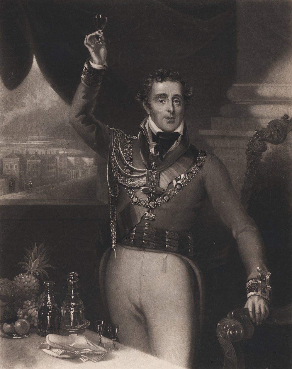 Wellington Dükü, 1828. by William Say