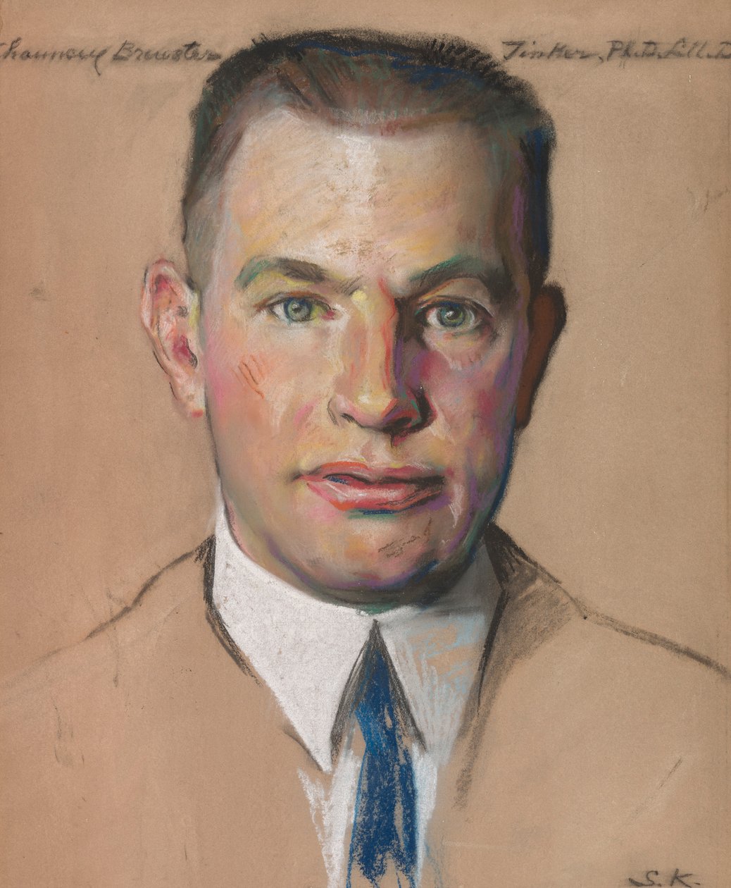 Chauncey B. Tinker B.A. 1899, İngilizce Prof. 1914- by William Sergeant Kendall