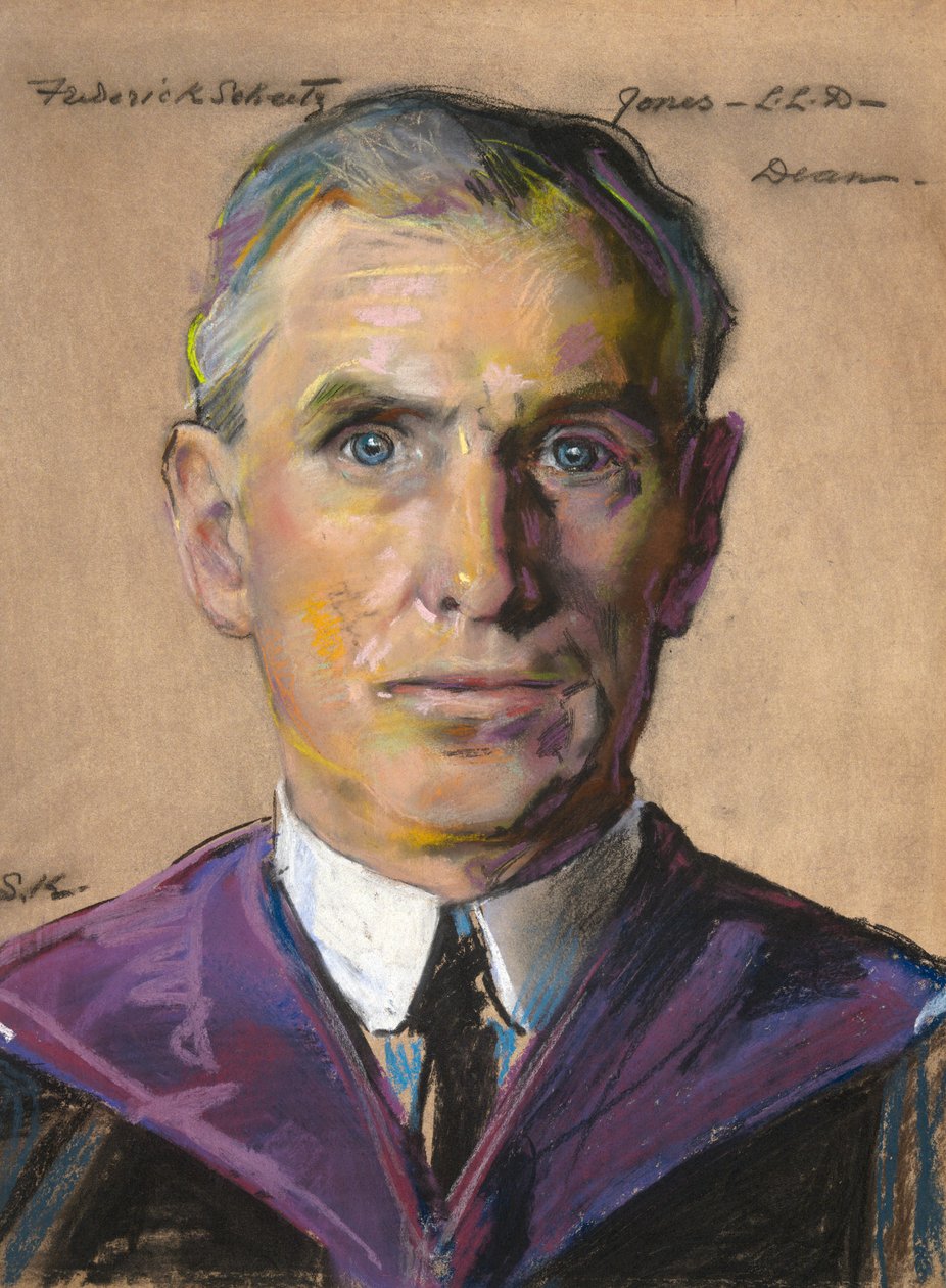 Frederick S. Jones: B.A. 1884, Yale Koleji Dekanı 1909- by William Sergeant Kendall