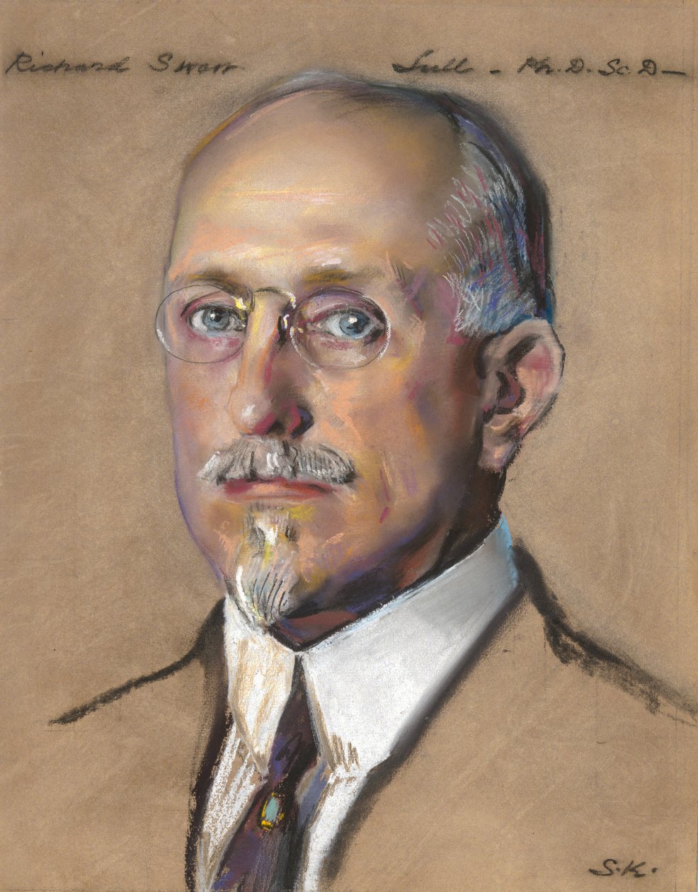 Richard Swann Lull, Peabody Müzesi 1922-? by William Sergeant Kendall