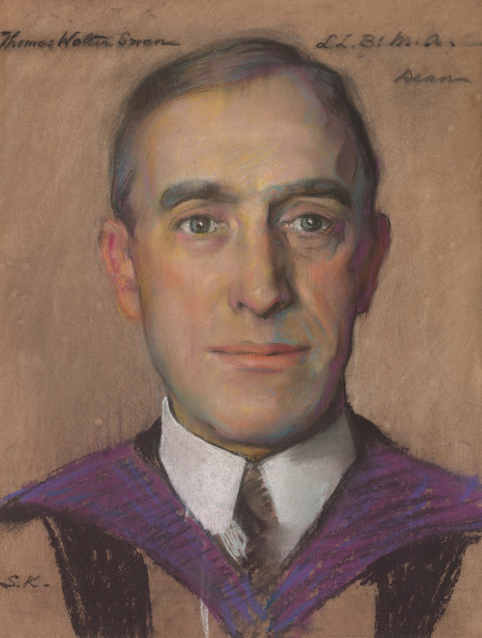 Thomas W. Swan B.A., Sterling Hukuk Profesörü 1922- by William Sergeant Kendall