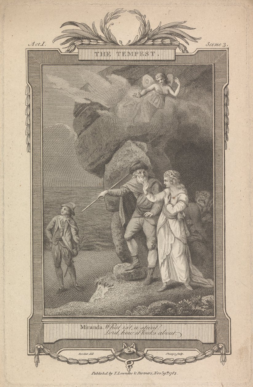 Fırtına, Perde I Sc. 3 by William Sharp