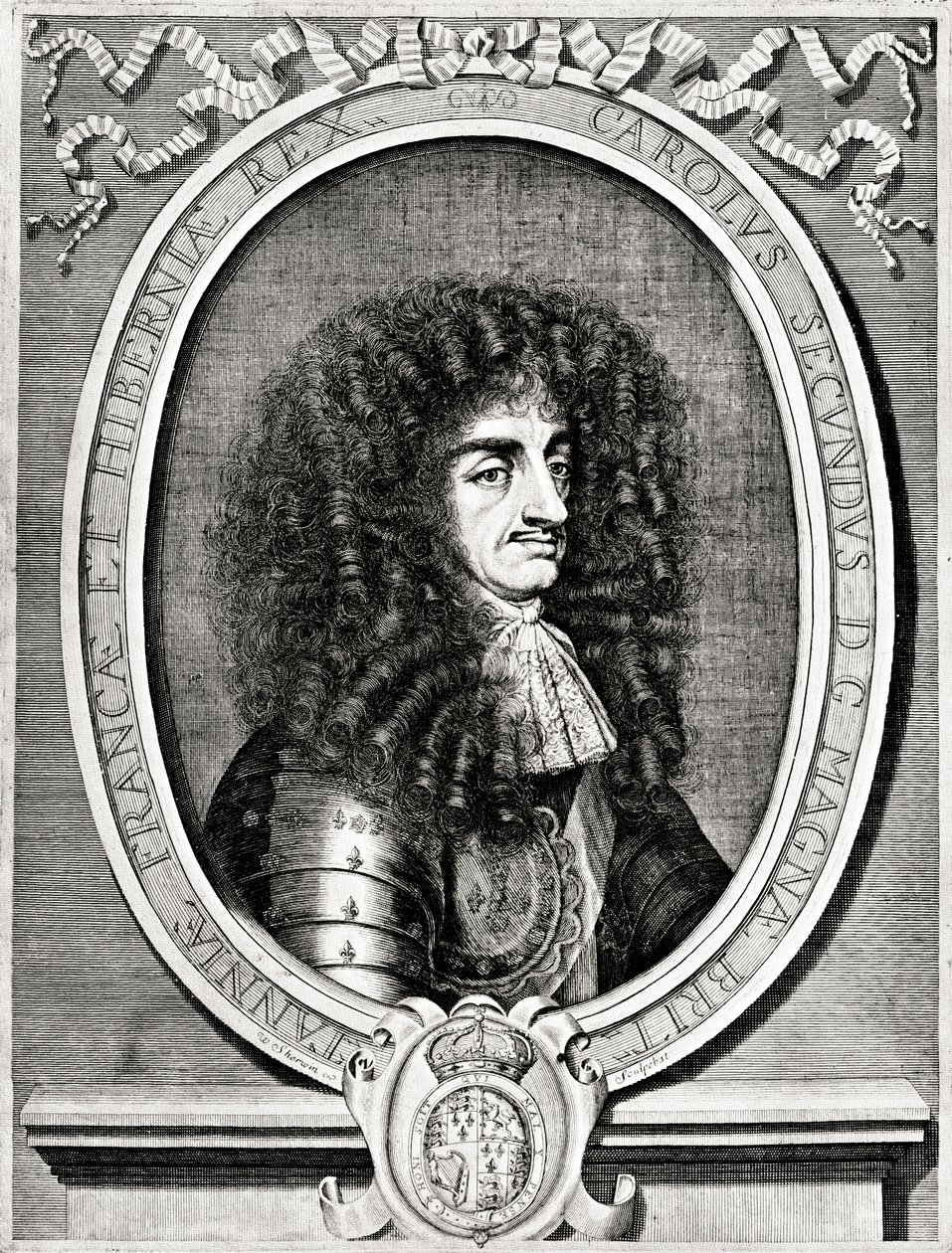 Charles II, Büyük Britanya ve İrlanda Kralı, 19. yüzyıl by William Sherwin