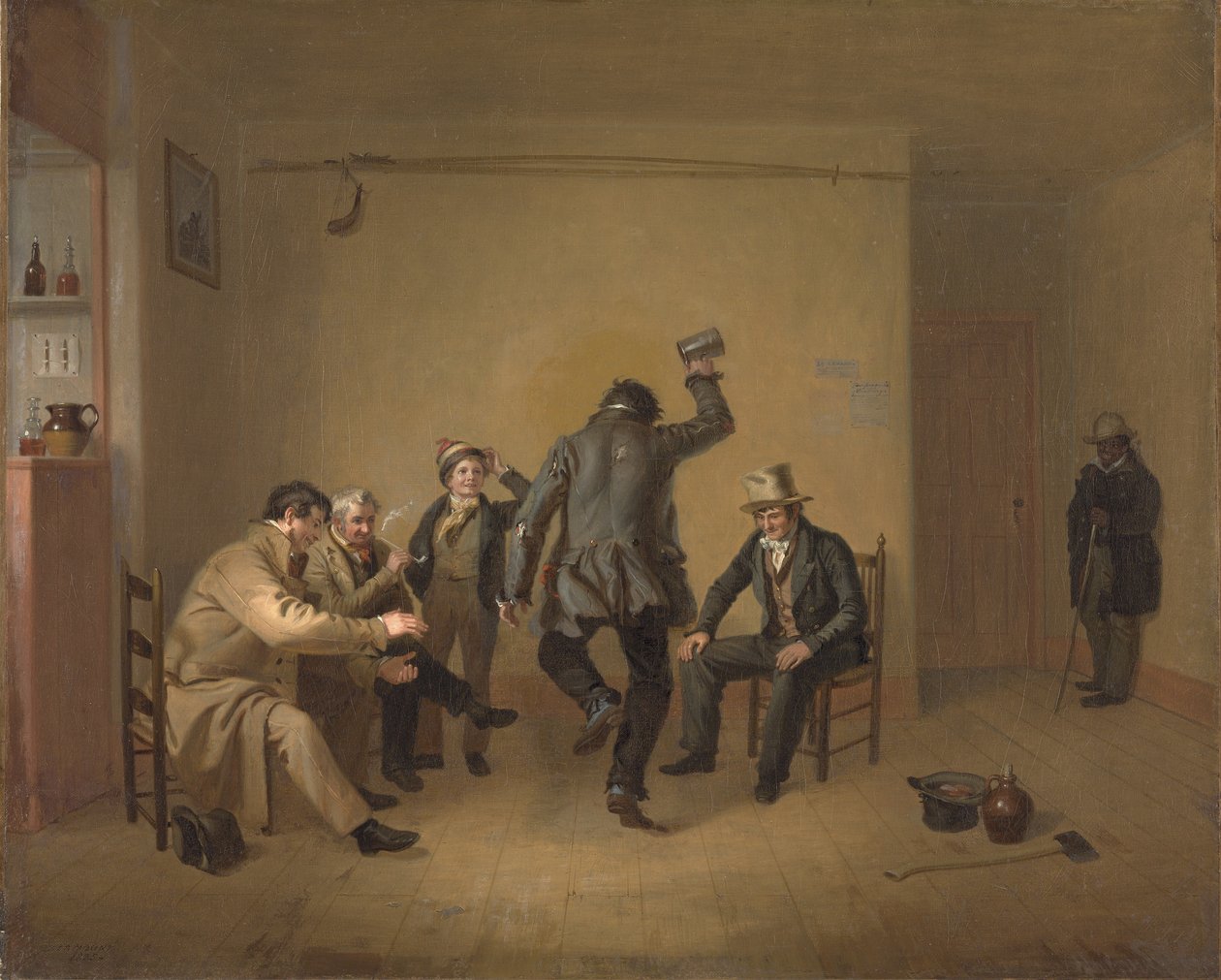 Bar Odası Sahnesi, 1835 by William Sidney Mount