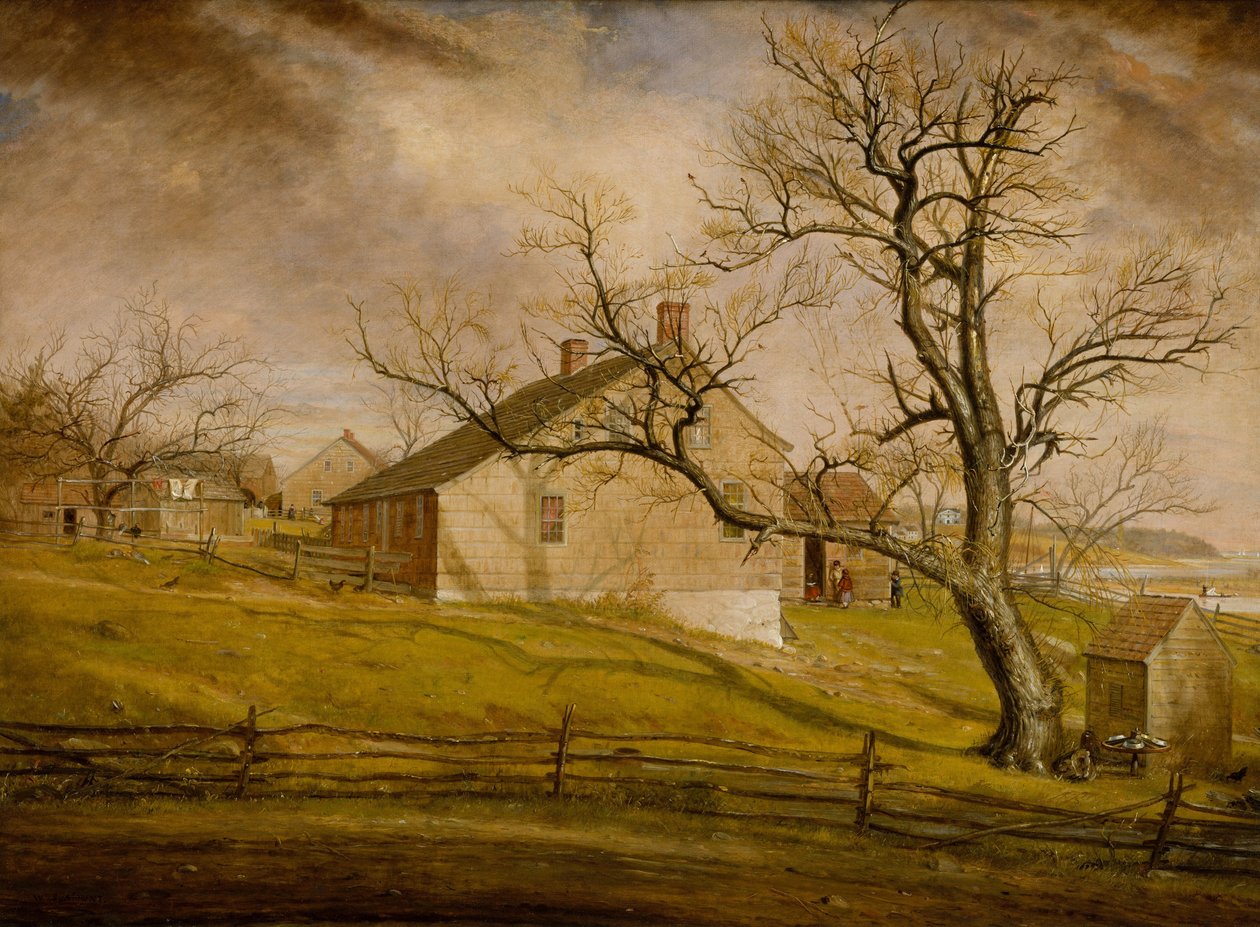 Long Island Çiftlik Evleri by William Sidney Mount