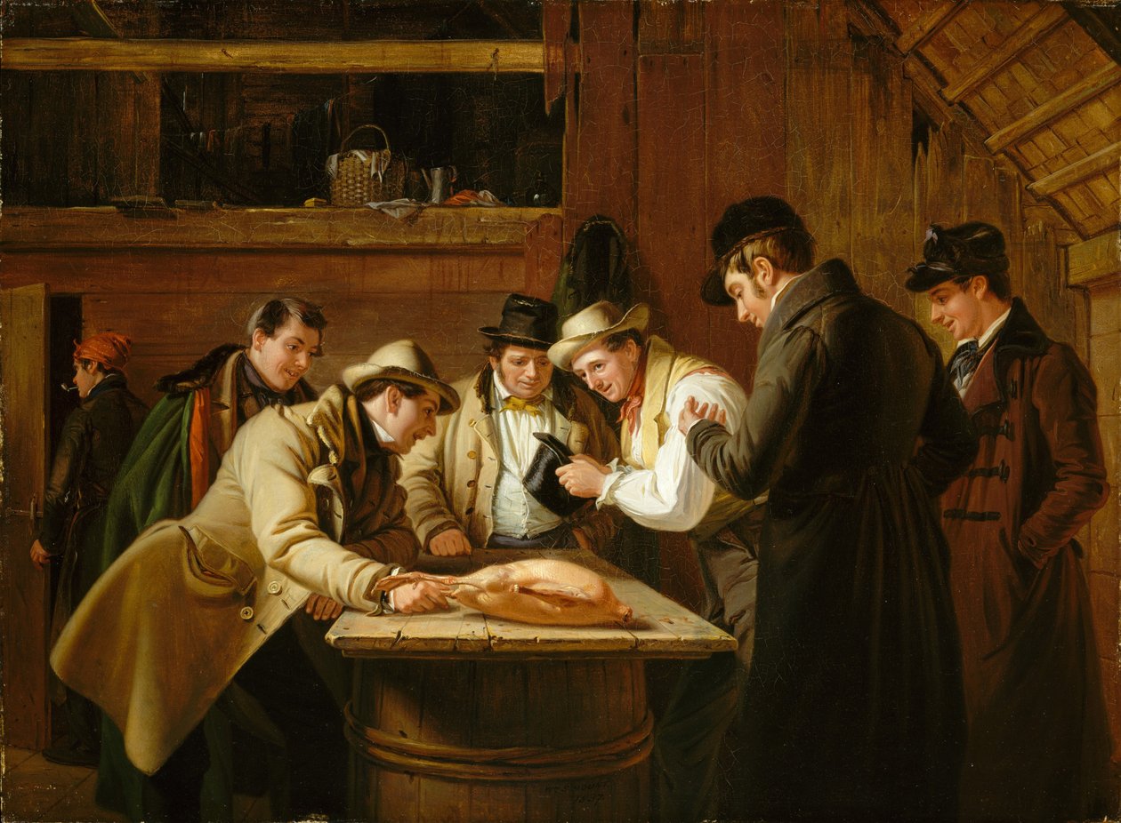 Çekiliş (Kaz için Çekiliş) by William Sidney Mount