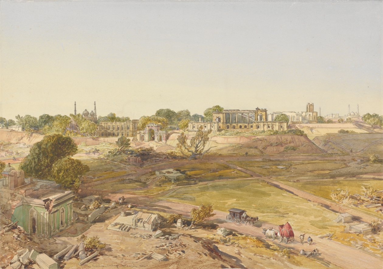 Rezidans, Lucknow by William Simpson