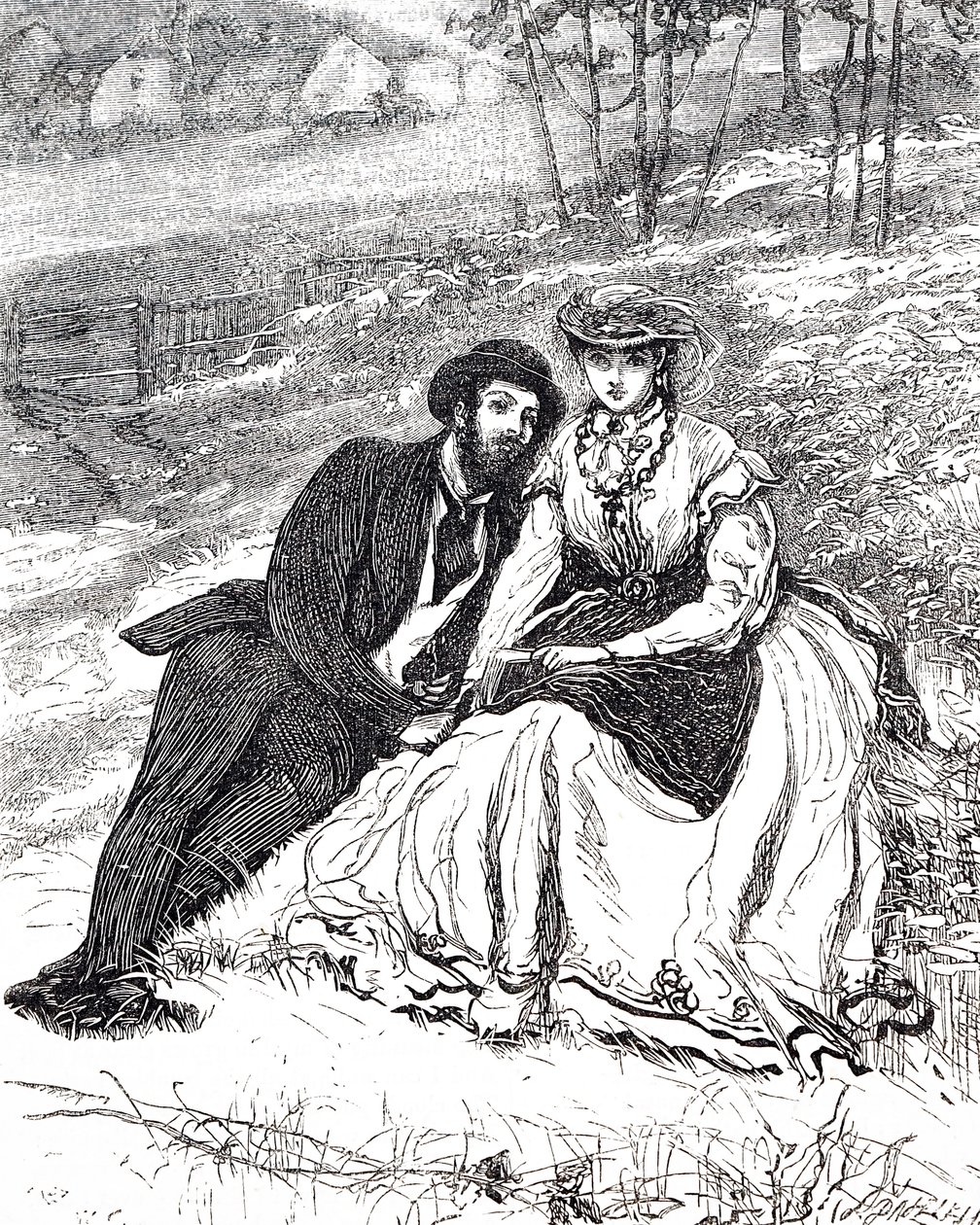 Bir çift by William Small