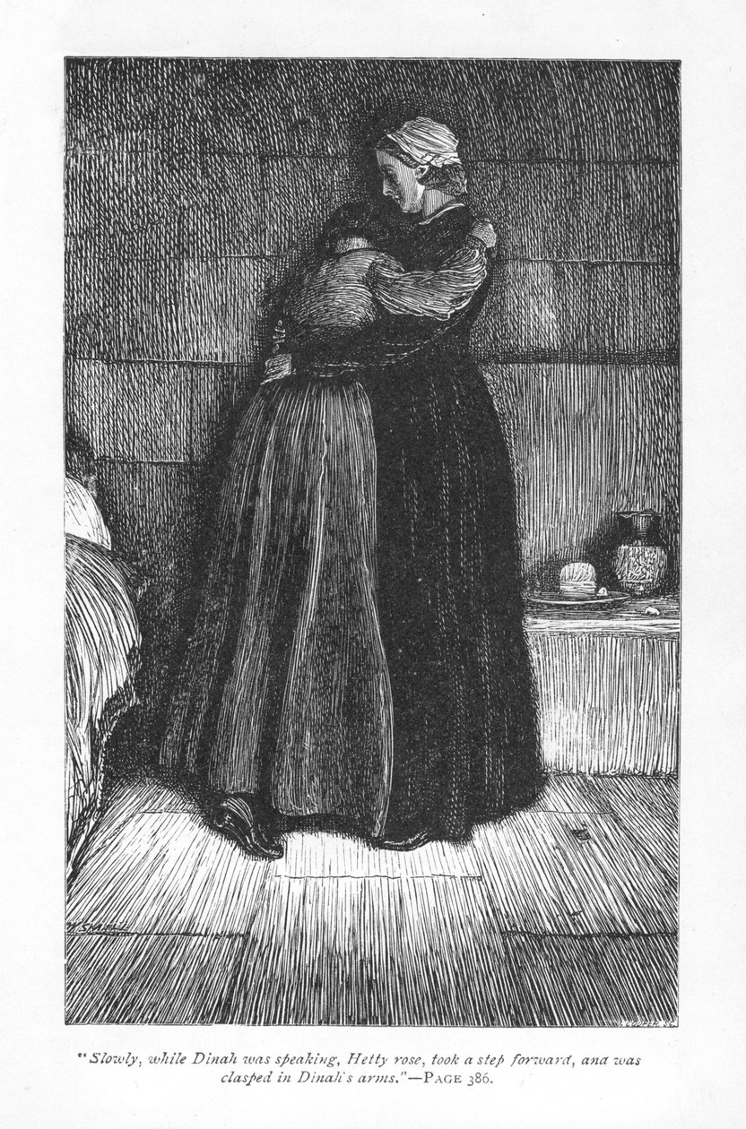 Bebek öldürmekten ölüm cezasına çarptırılan Hetty Sorrel, Metodist vaiz kuzeni Dinah Morris tarafından hapishanede teselli edildi. Hetty