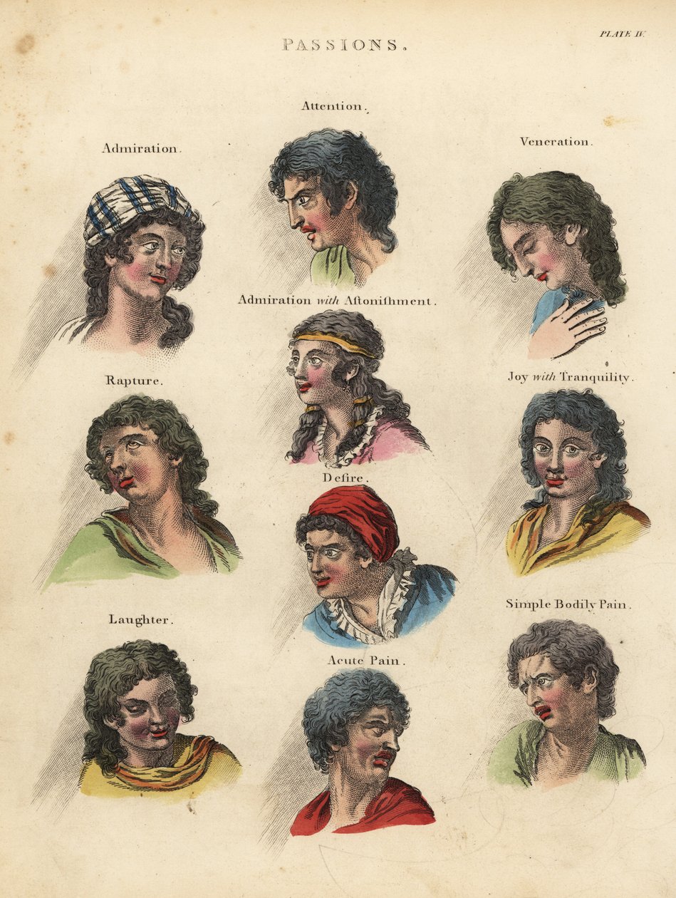Fizyonomiden Gelen Tutkular. by William Smellie