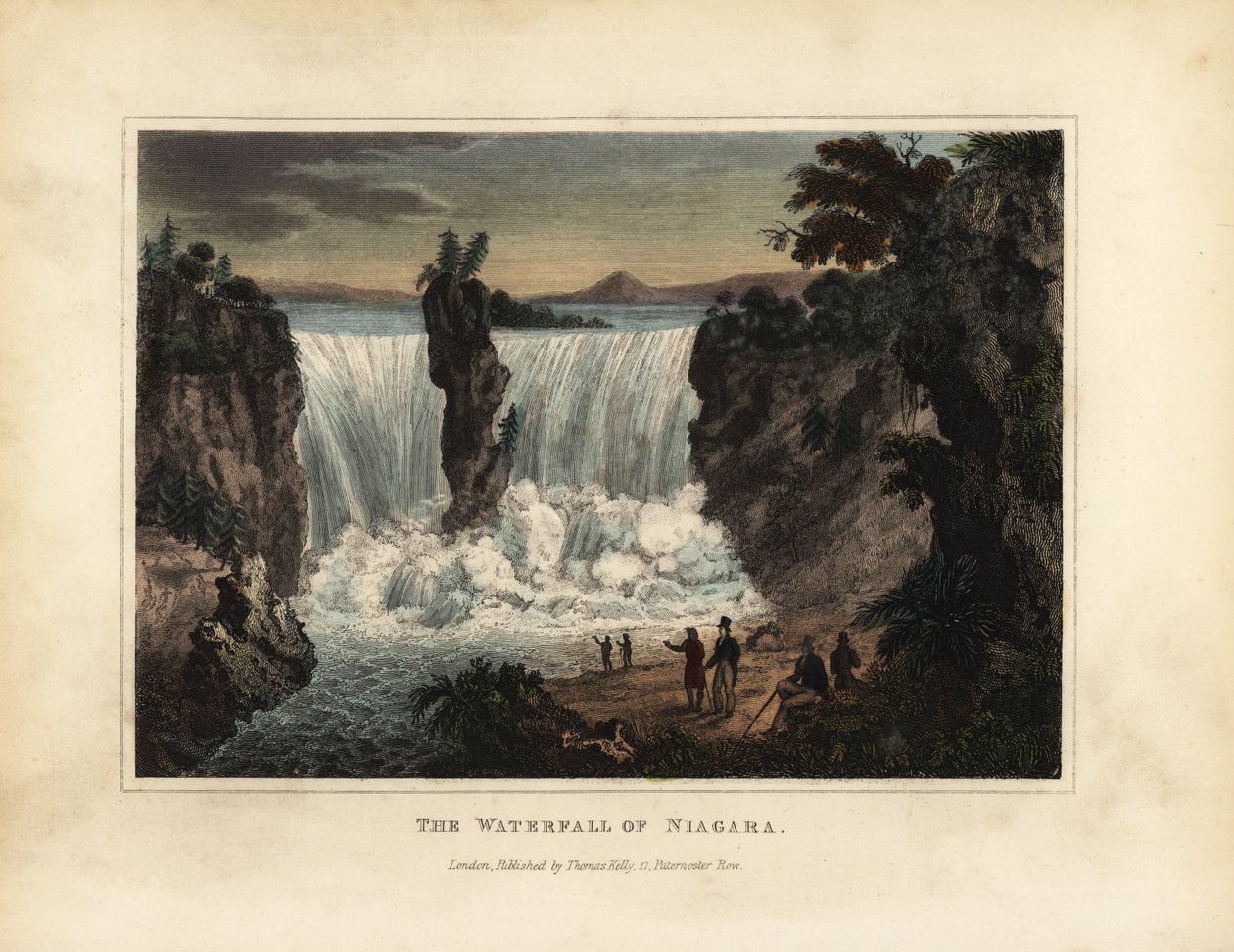 Niagara Şelalesi by William Smellie