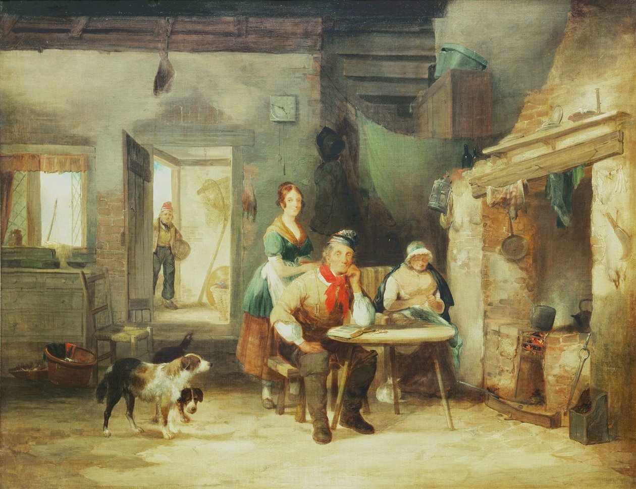 Balıkçının Kulübesi by William Snr. Shayer