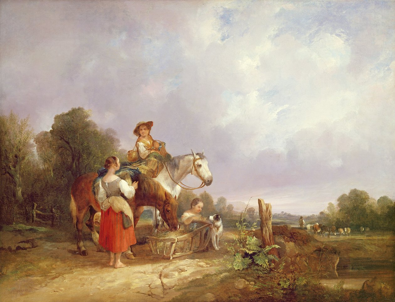 Bilinmeyen resim by William Snr. Shayer
