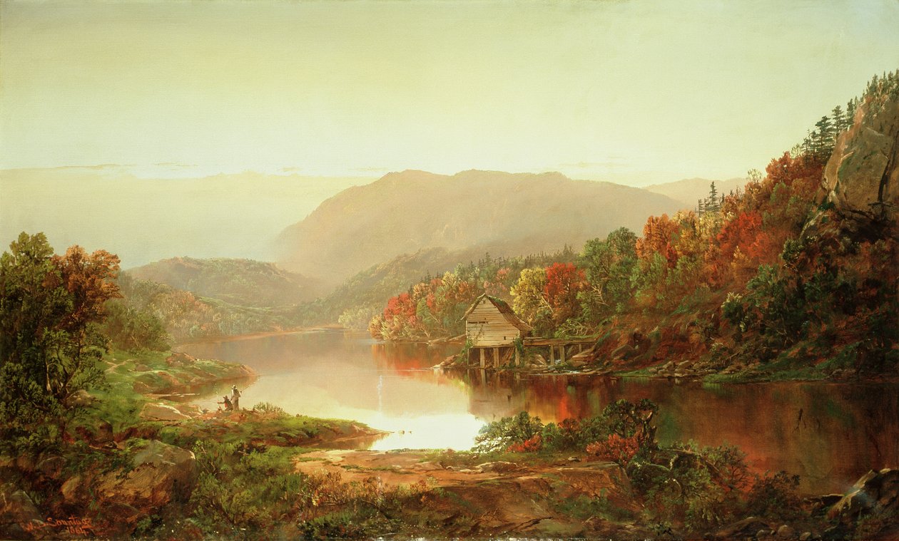 Grafton Yakınındaki Sahne, Batı Virjinya, 1864 by William Sonntag