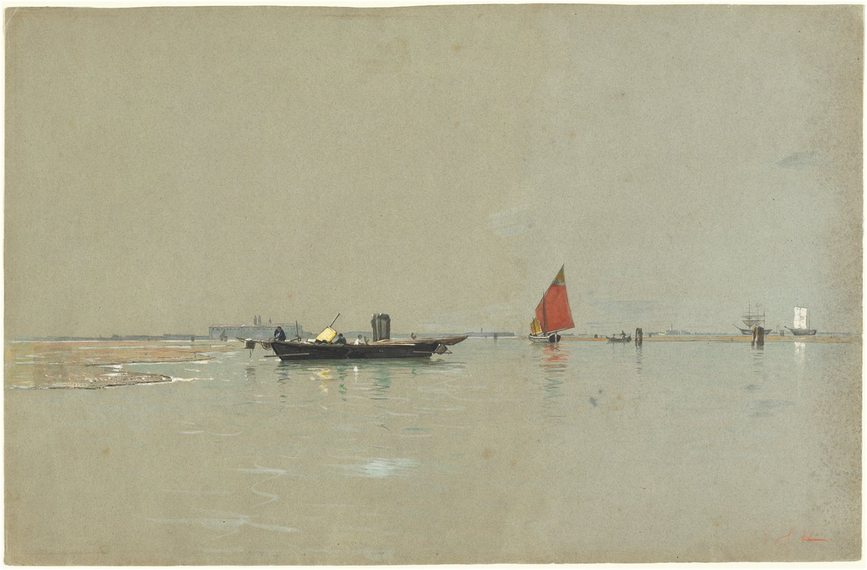Venedik Lagünü by William Stanley Haseltine