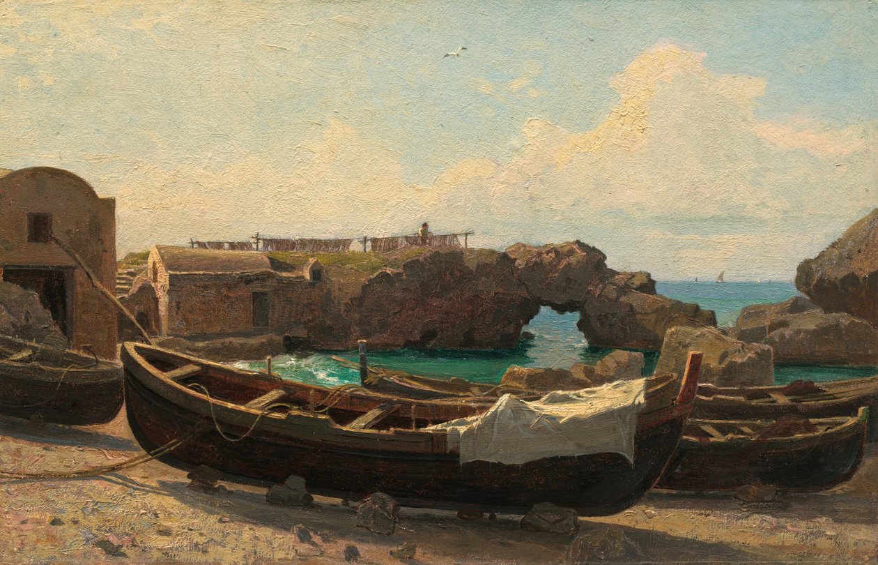 Marina Piccola, Kapri by William Stanley Haseltine